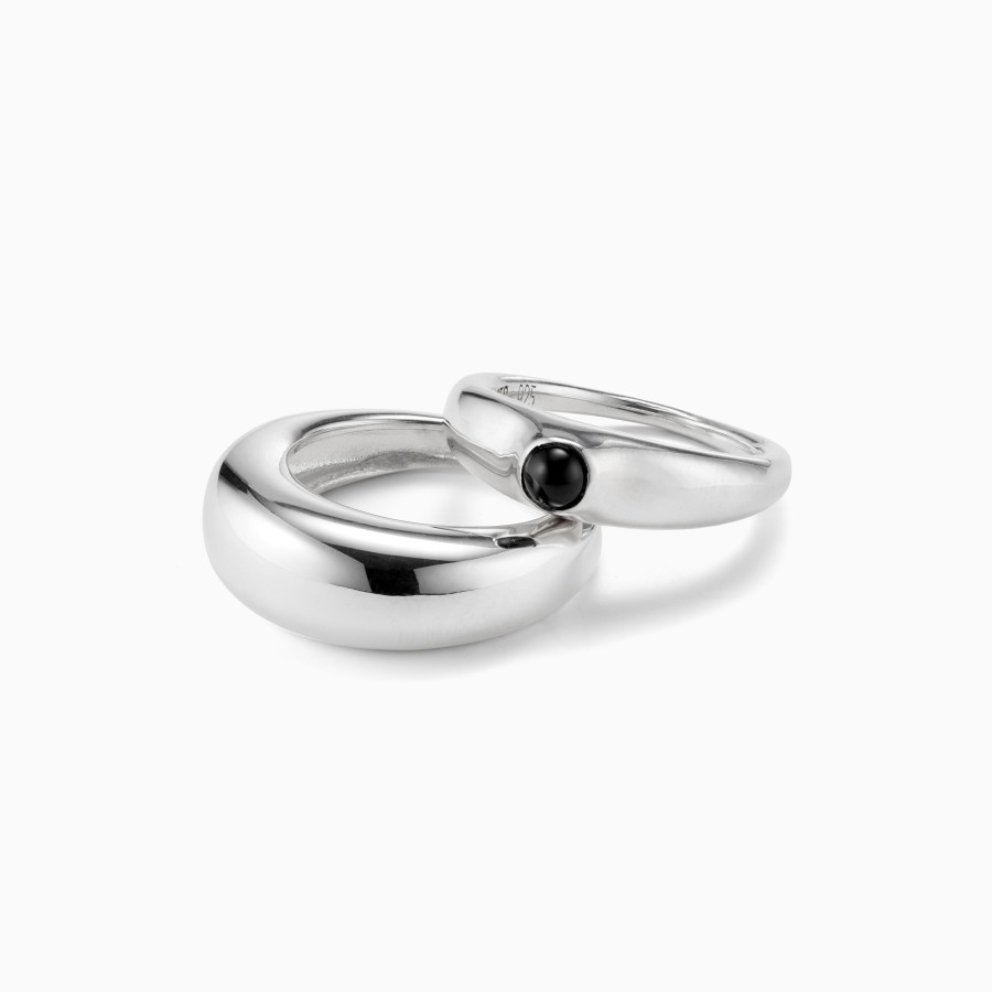 Rings AGMES | Cara Domed Ring Set