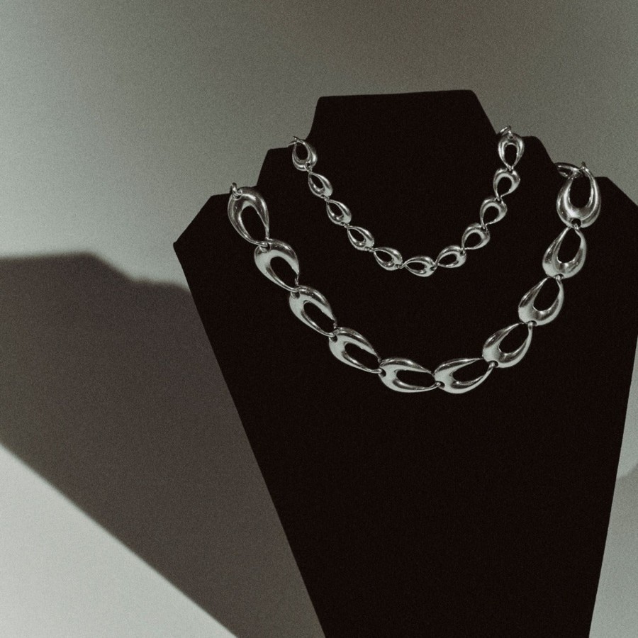 Sets AGMES | Tilda Necklace + Bracelet Set Sterling Silver