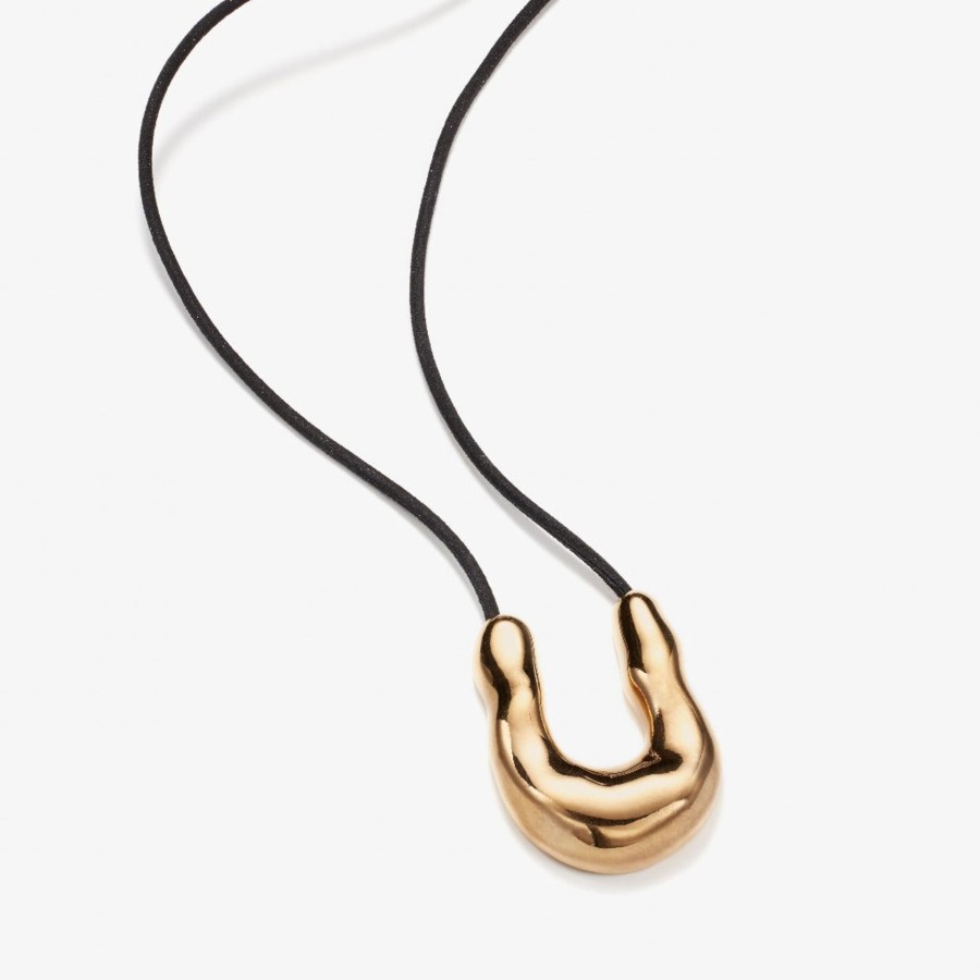 Necklaces AGMES | Wishbone Pendant