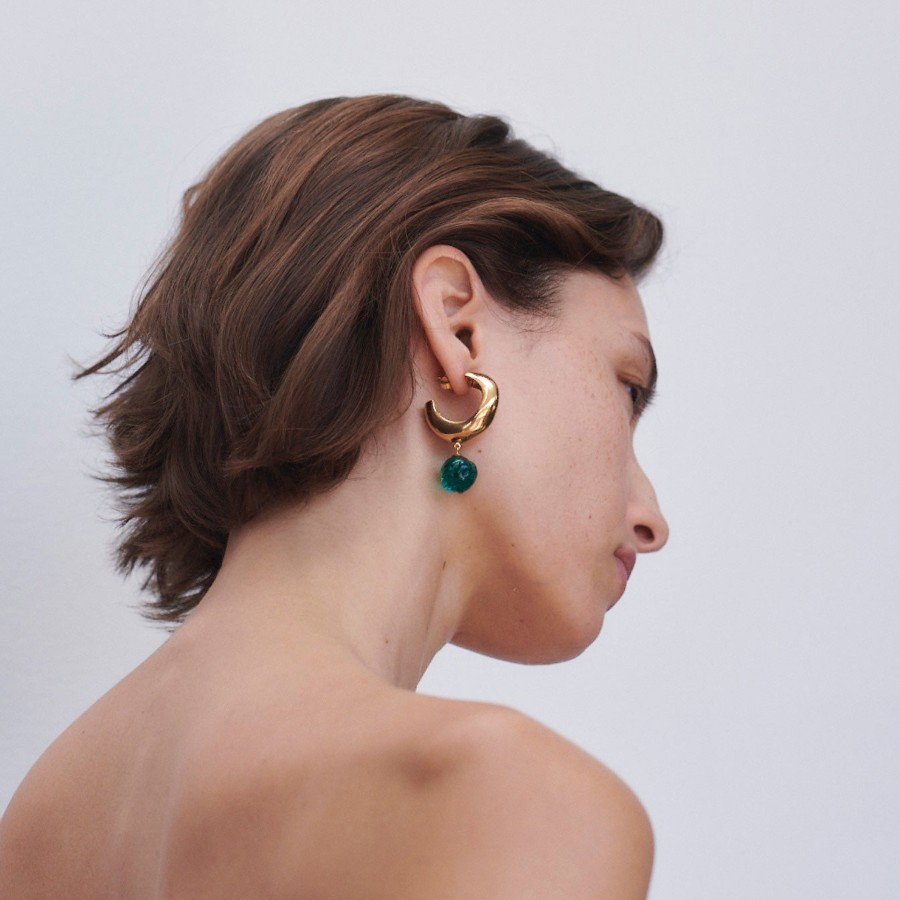 Glass Collection AGMES | Medium Cleo Earrings