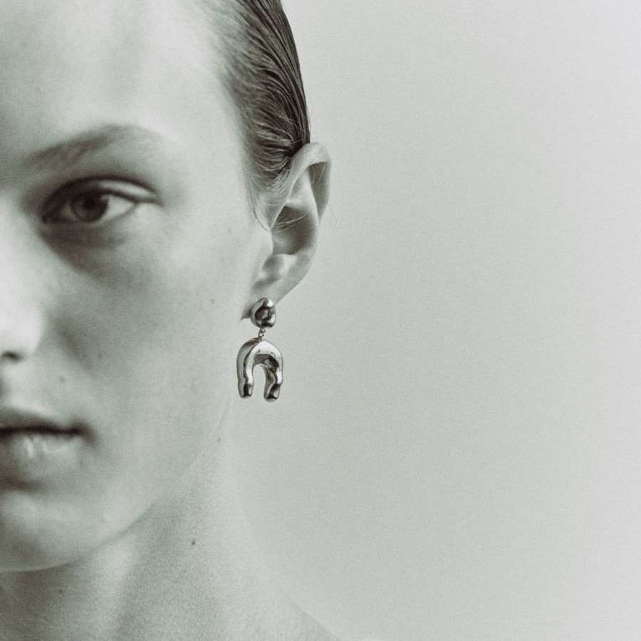 Surrealist AGMES | Wishbone Earrings