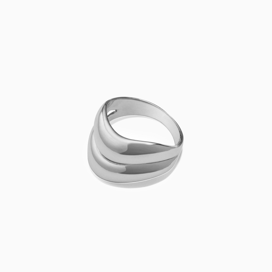 Gabriela AGMES | Double Wave Ring Sterling Silver