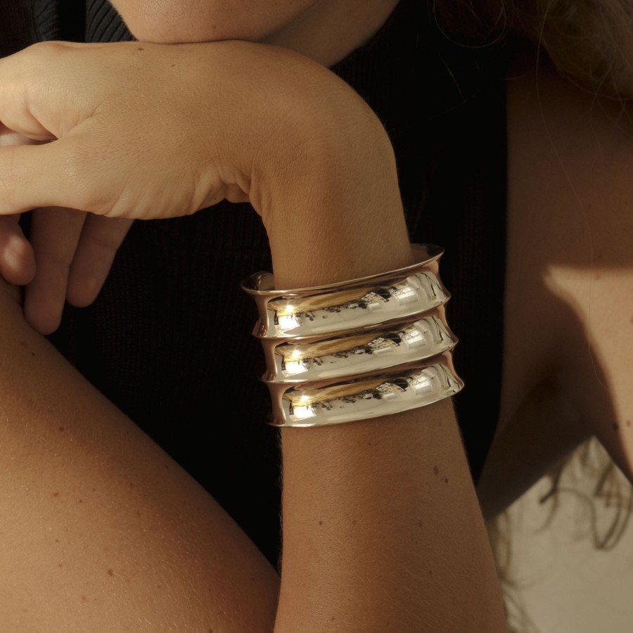 Bracelets AGMES | Ridge Cuff