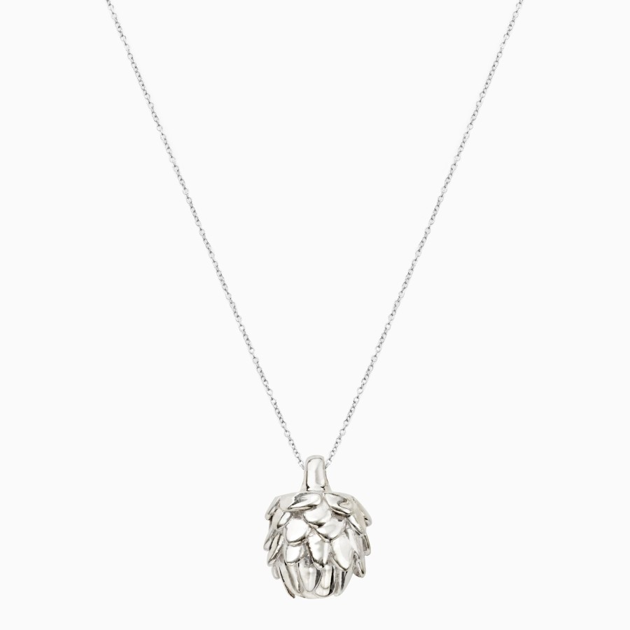 Necklaces AGMES | Mini Artichoke Pendant Sterling Silver